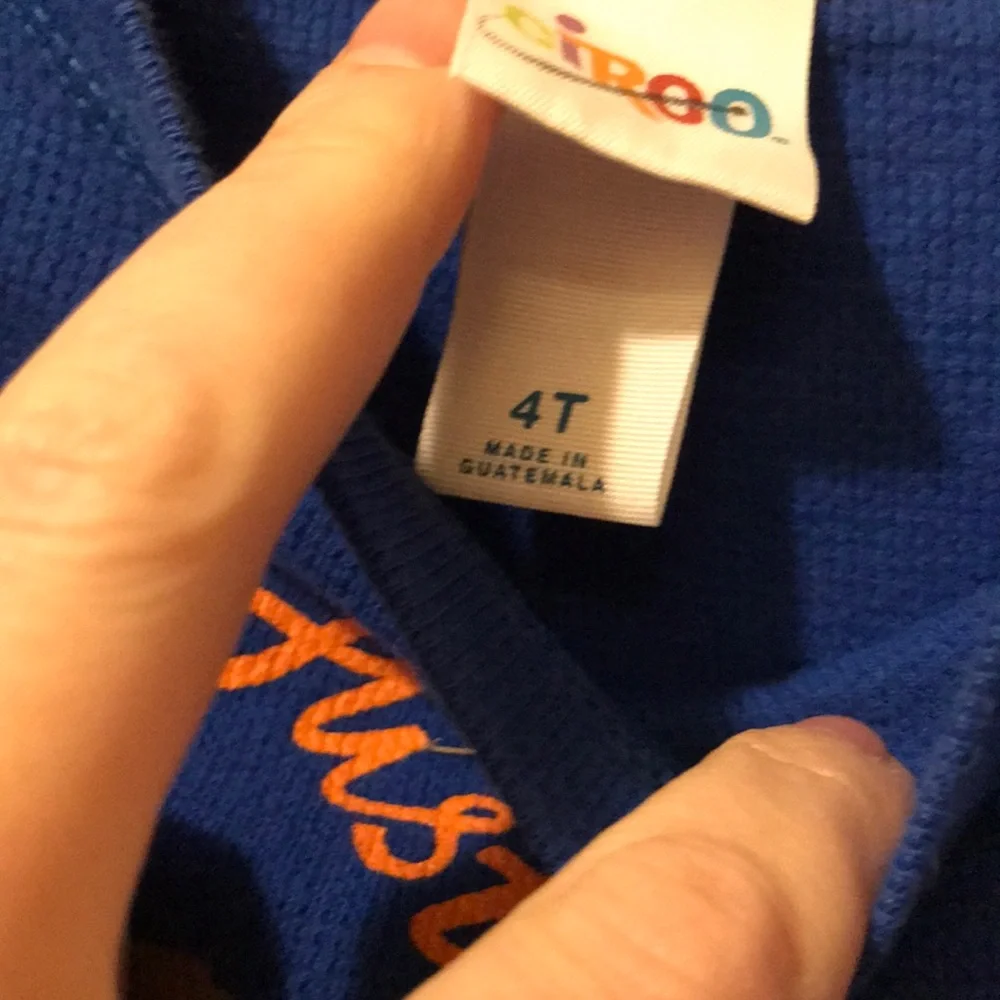 Boy’s size 4T thermal shirts x 2 Gap Circo blue gray cotton waffle weave CHILLIN